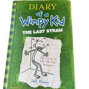 ❤️ DIARY OF A WIMPY KID THE LAST STRAW HARDCOVER BOOK